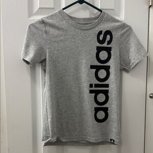 Adidas Kids Gray Short Sleeve Tee